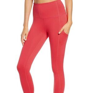 Zella Live In High Waist Pocket 7/8 Leggings  - M